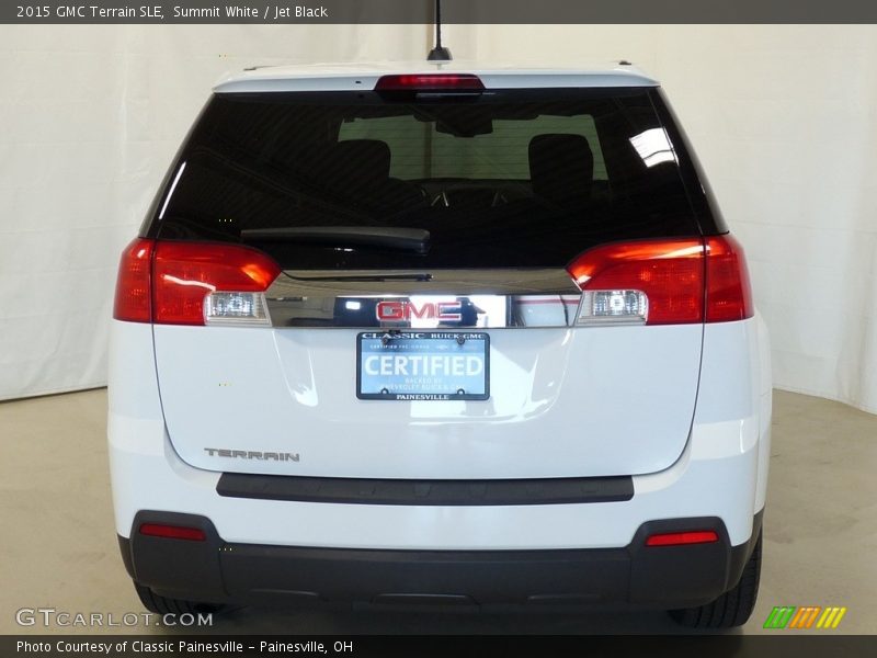 Summit White / Jet Black 2015 GMC Terrain SLE