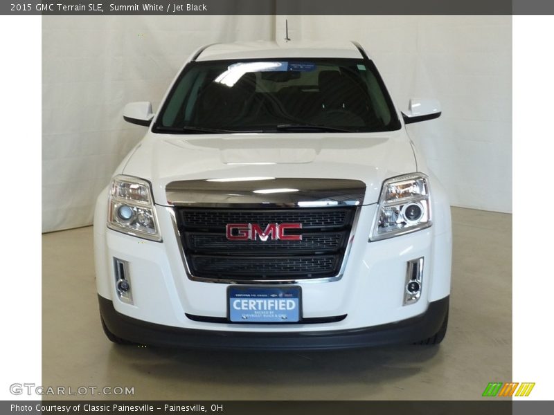 Summit White / Jet Black 2015 GMC Terrain SLE