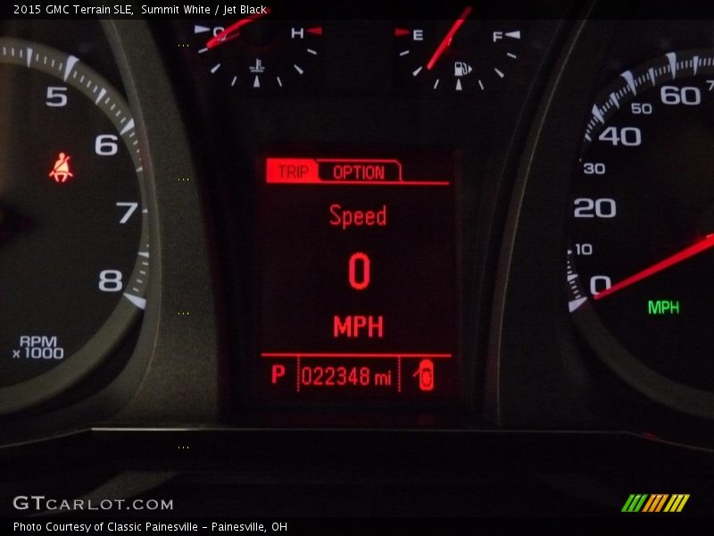 Summit White / Jet Black 2015 GMC Terrain SLE