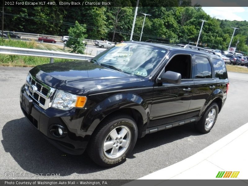 Ebony Black / Charcoal Black 2012 Ford Escape XLT 4WD