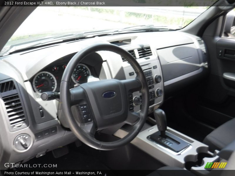 Ebony Black / Charcoal Black 2012 Ford Escape XLT 4WD