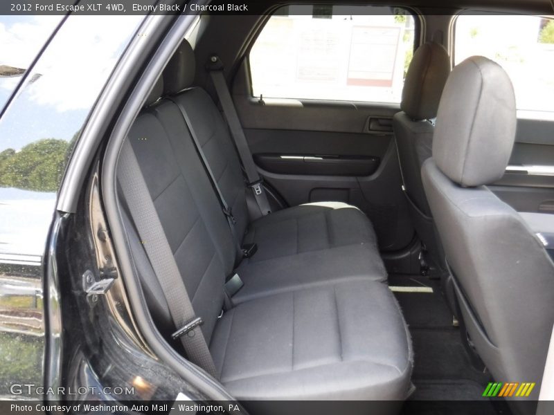 Ebony Black / Charcoal Black 2012 Ford Escape XLT 4WD