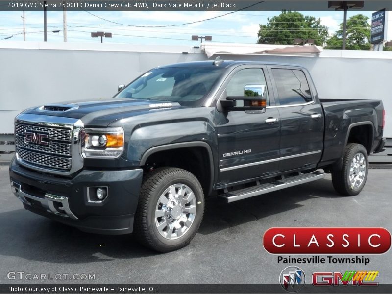 Dark Slate Metallic / Jet Black 2019 GMC Sierra 2500HD Denali Crew Cab 4WD