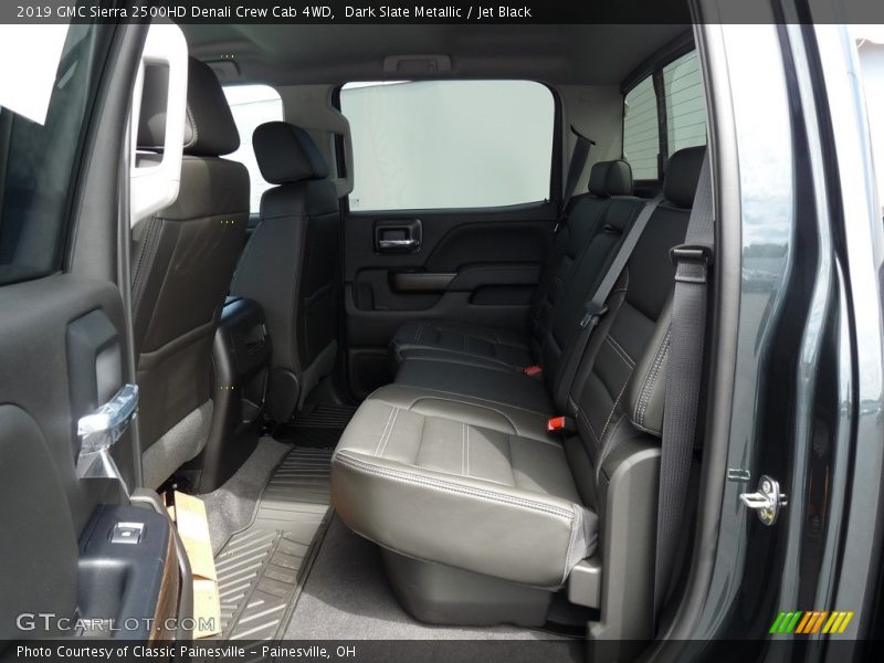 Rear Seat of 2019 Sierra 2500HD Denali Crew Cab 4WD