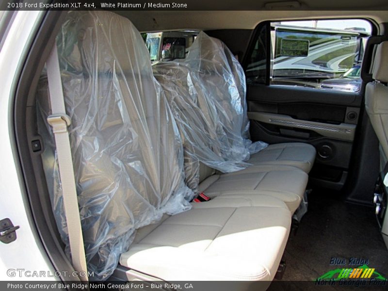 White Platinum / Medium Stone 2018 Ford Expedition XLT 4x4