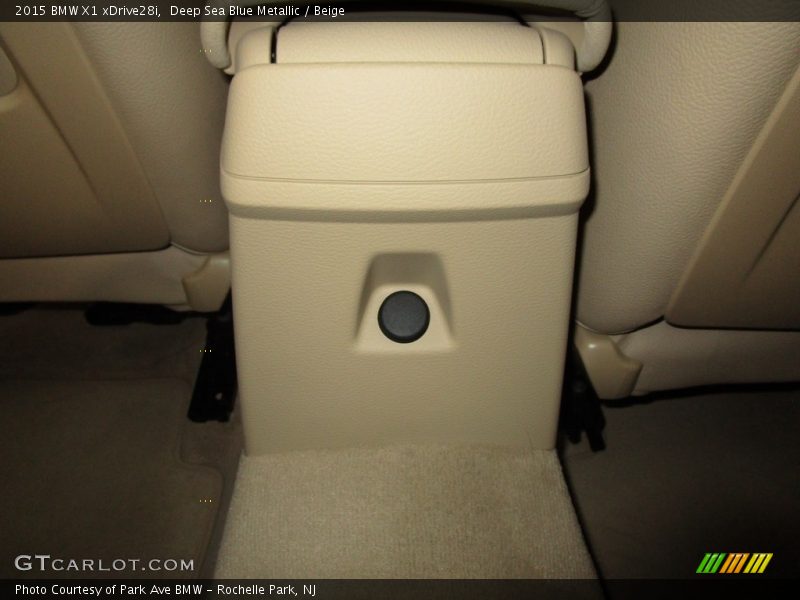 Deep Sea Blue Metallic / Beige 2015 BMW X1 xDrive28i
