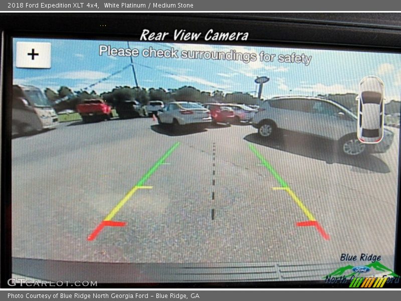 White Platinum / Medium Stone 2018 Ford Expedition XLT 4x4