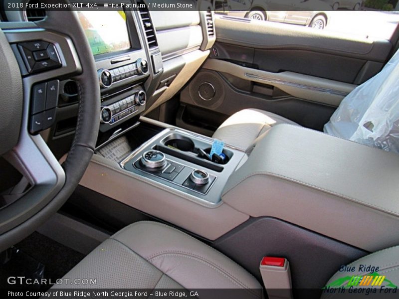 White Platinum / Medium Stone 2018 Ford Expedition XLT 4x4