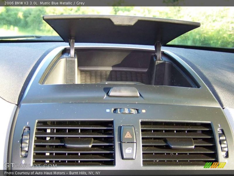 Mystic Blue Metallic / Grey 2006 BMW X3 3.0i