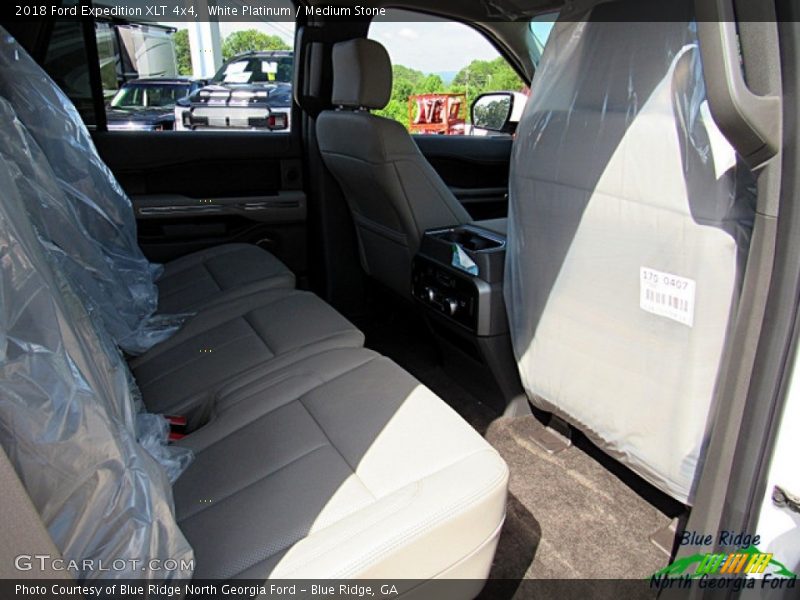 White Platinum / Medium Stone 2018 Ford Expedition XLT 4x4