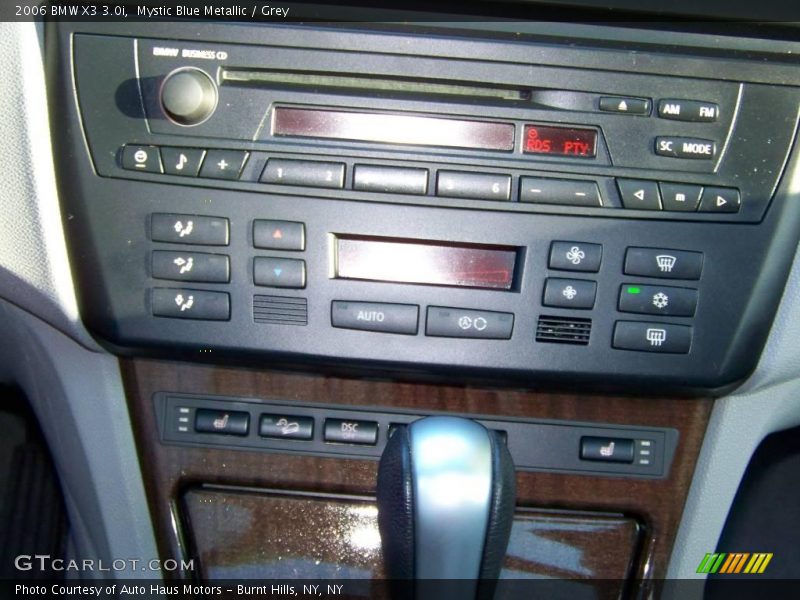 Mystic Blue Metallic / Grey 2006 BMW X3 3.0i