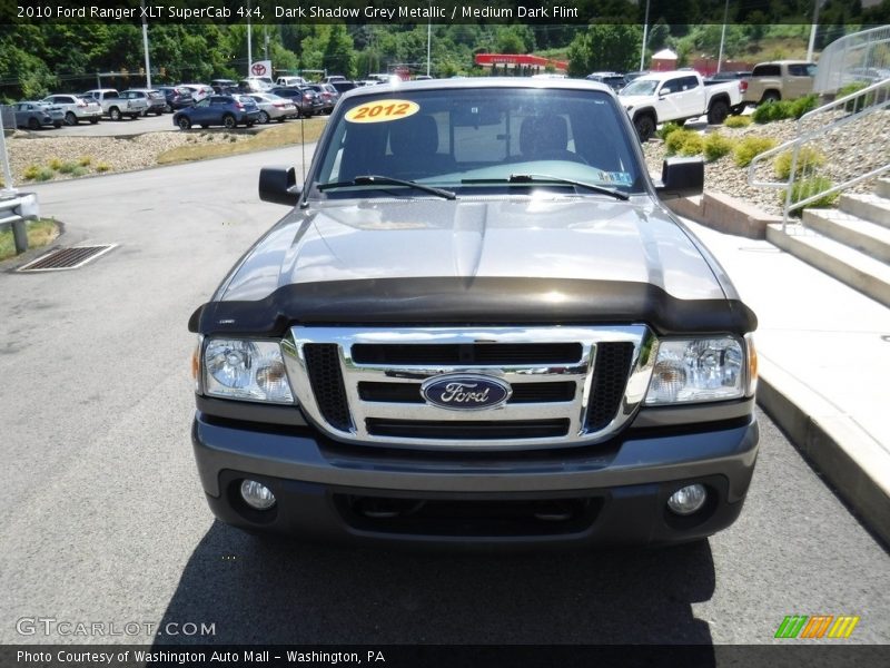 Dark Shadow Grey Metallic / Medium Dark Flint 2010 Ford Ranger XLT SuperCab 4x4