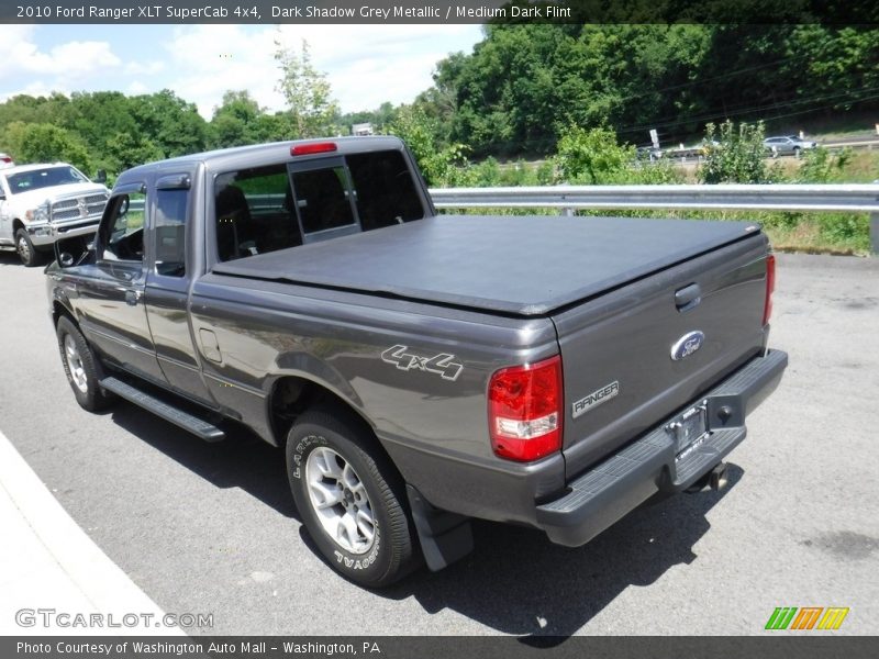 Dark Shadow Grey Metallic / Medium Dark Flint 2010 Ford Ranger XLT SuperCab 4x4