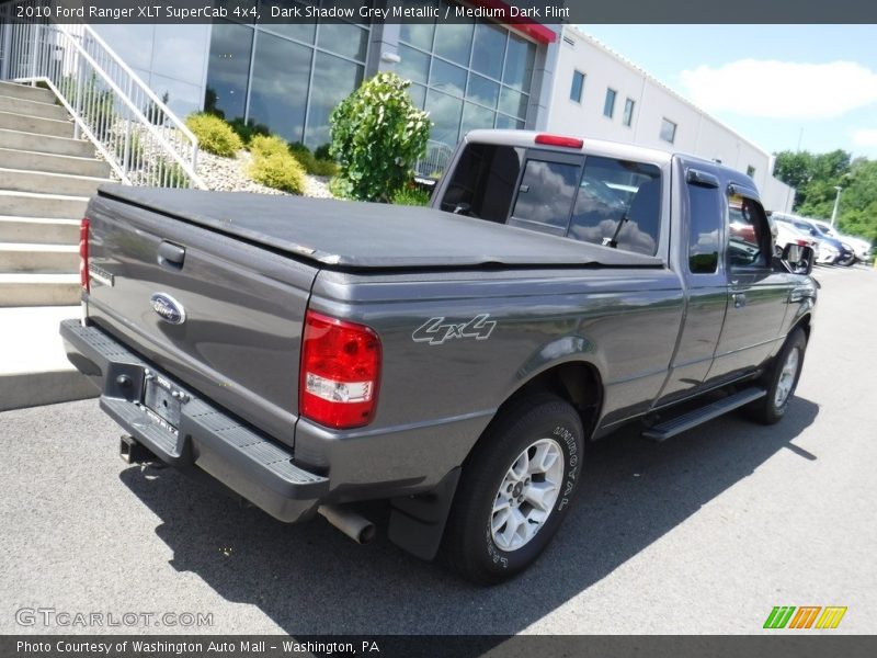 Dark Shadow Grey Metallic / Medium Dark Flint 2010 Ford Ranger XLT SuperCab 4x4