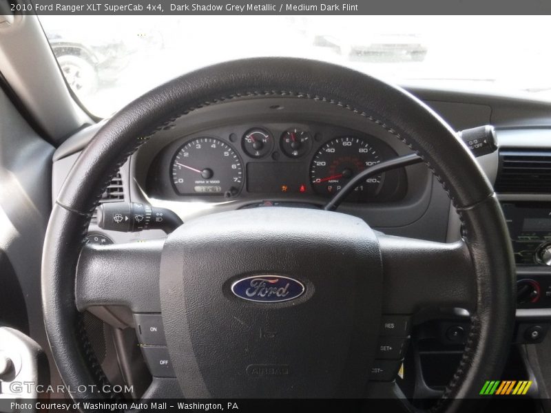 Dark Shadow Grey Metallic / Medium Dark Flint 2010 Ford Ranger XLT SuperCab 4x4