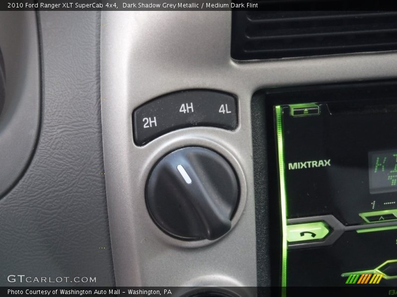 Dark Shadow Grey Metallic / Medium Dark Flint 2010 Ford Ranger XLT SuperCab 4x4