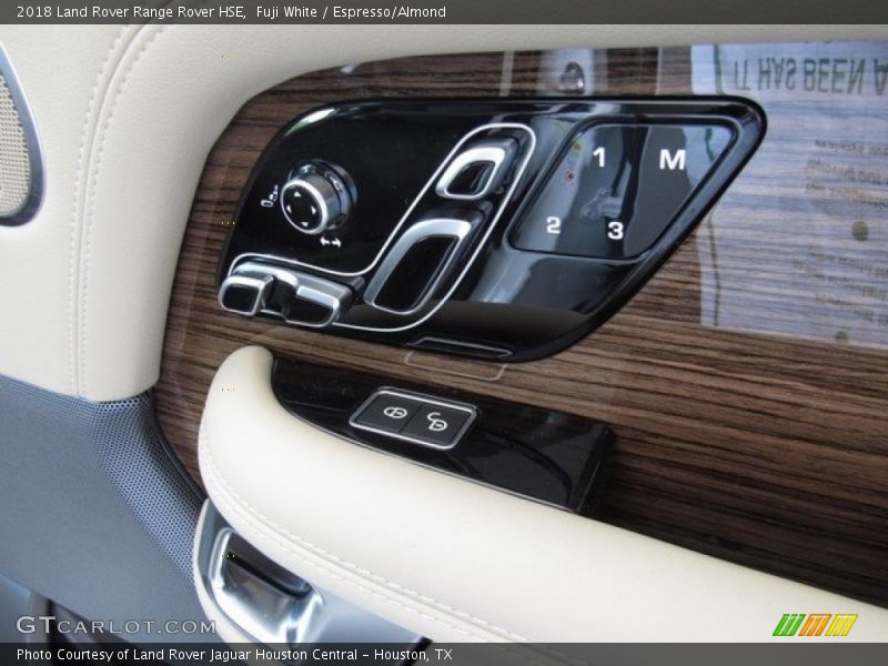 Fuji White / Espresso/Almond 2018 Land Rover Range Rover HSE