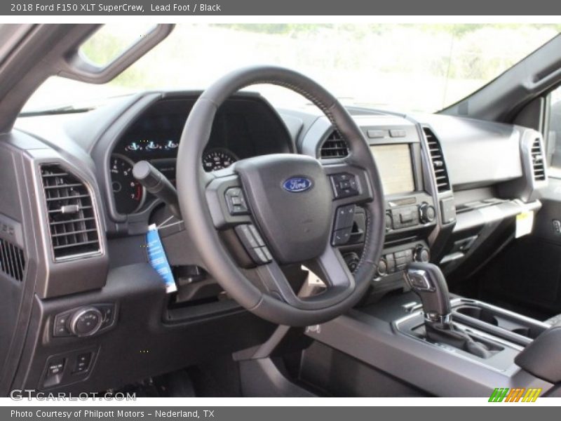 Lead Foot / Black 2018 Ford F150 XLT SuperCrew