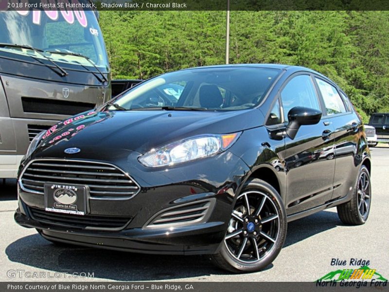 Shadow Black / Charcoal Black 2018 Ford Fiesta SE Hatchback