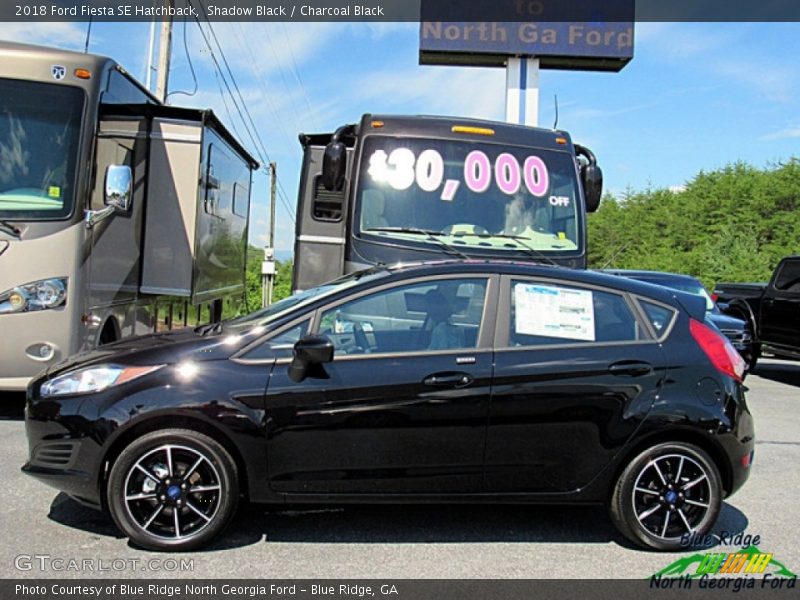 Shadow Black / Charcoal Black 2018 Ford Fiesta SE Hatchback