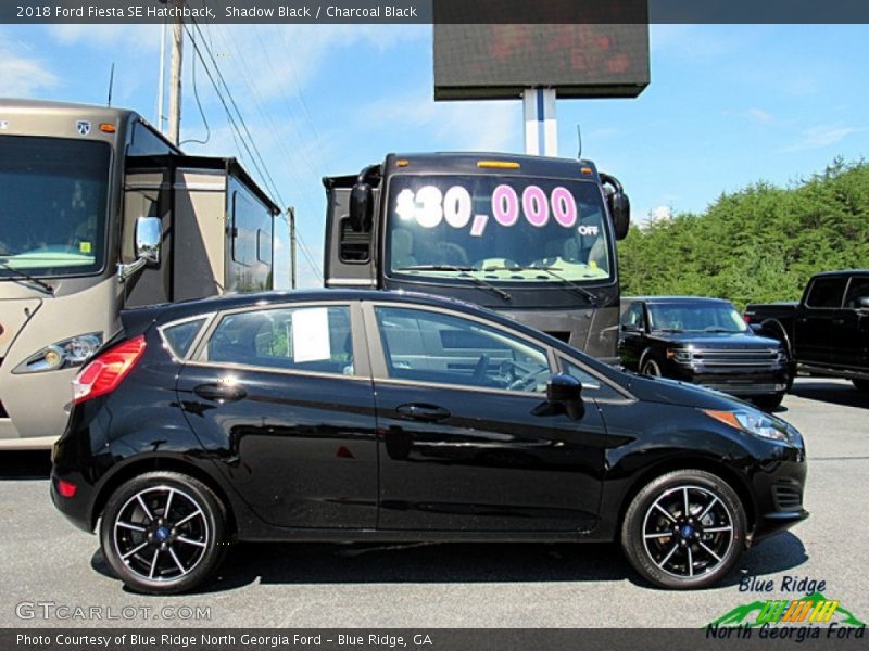 Shadow Black / Charcoal Black 2018 Ford Fiesta SE Hatchback