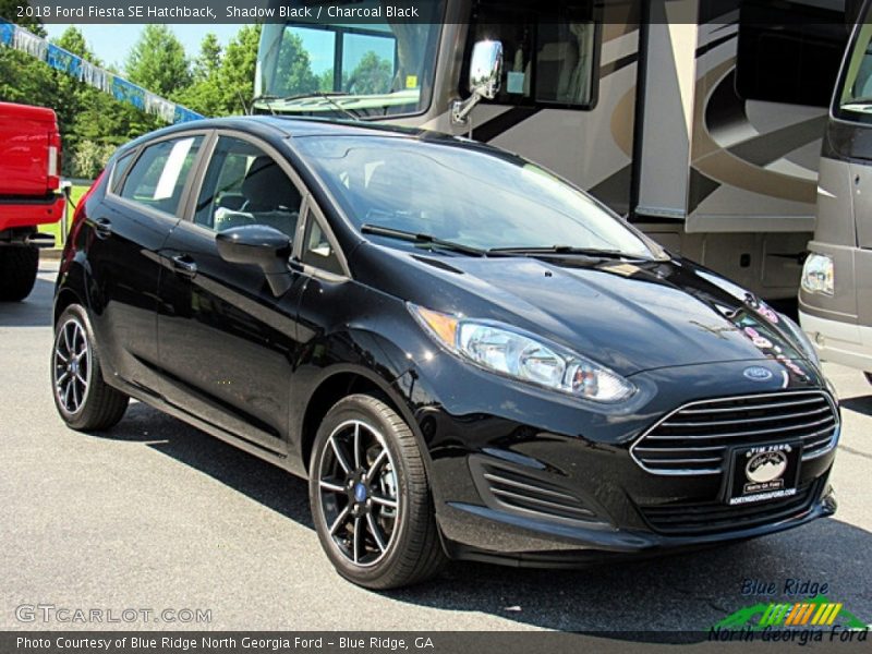 Shadow Black / Charcoal Black 2018 Ford Fiesta SE Hatchback