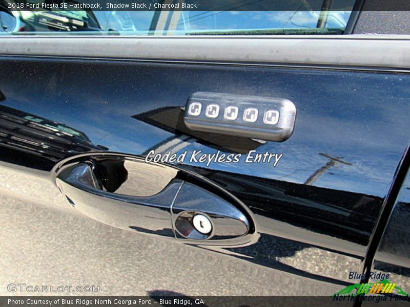 Shadow Black / Charcoal Black 2018 Ford Fiesta SE Hatchback