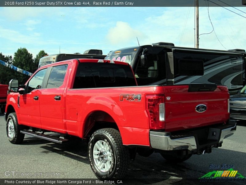 Race Red / Earth Gray 2018 Ford F250 Super Duty STX Crew Cab 4x4