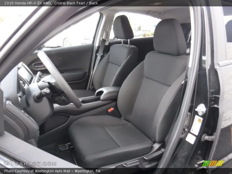Crystal Black Pearl / Black 2016 Honda HR-V EX AWD