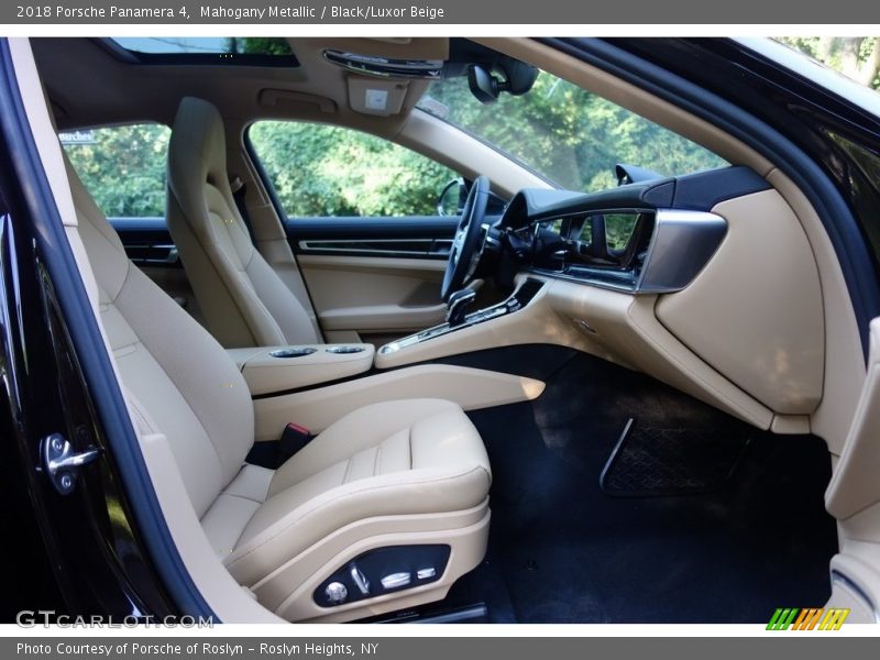 Front Seat of 2018 Panamera 4