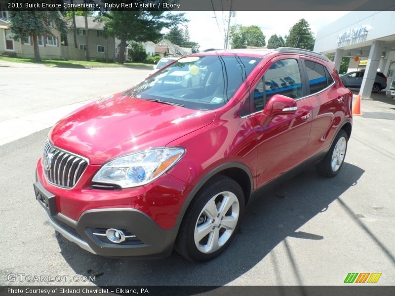 Ruby Red Metallic / Ebony 2015 Buick Encore Convenience