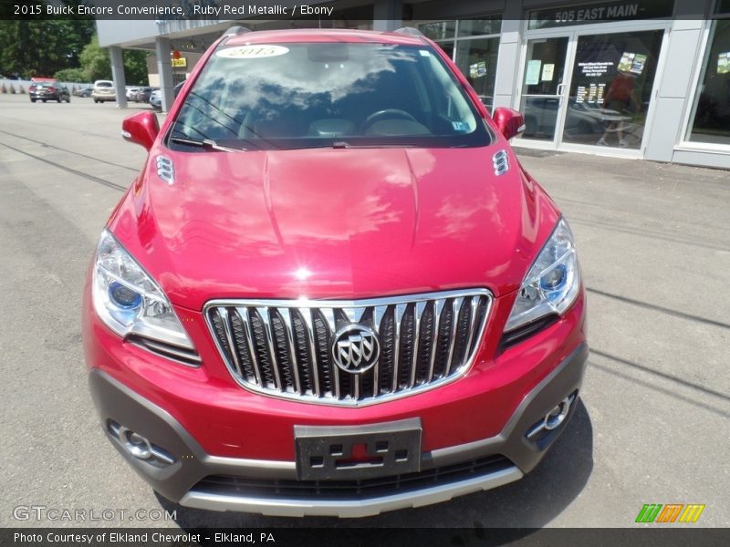 Ruby Red Metallic / Ebony 2015 Buick Encore Convenience
