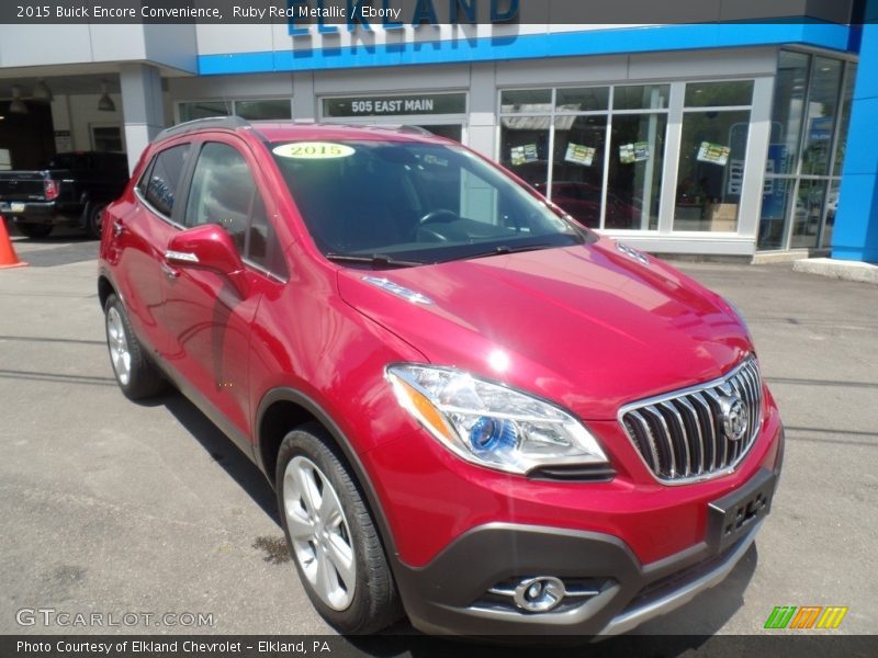 Ruby Red Metallic / Ebony 2015 Buick Encore Convenience