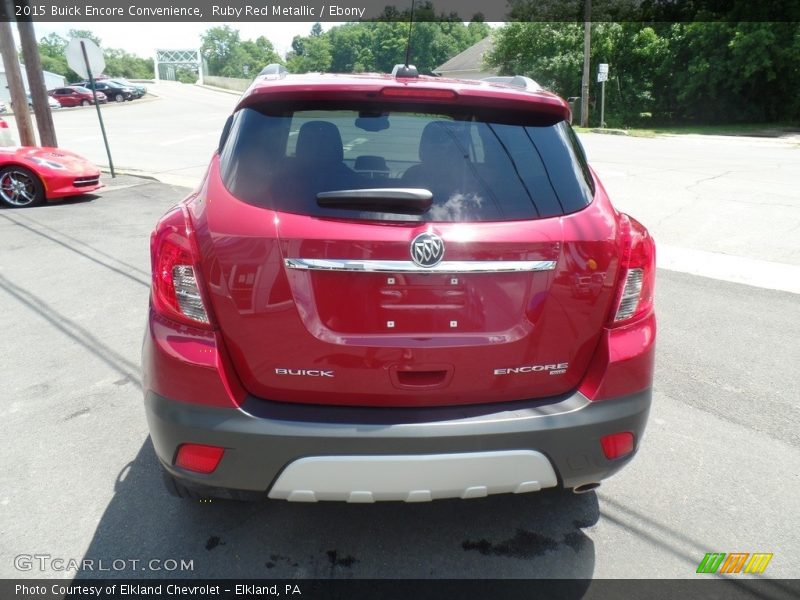 Ruby Red Metallic / Ebony 2015 Buick Encore Convenience