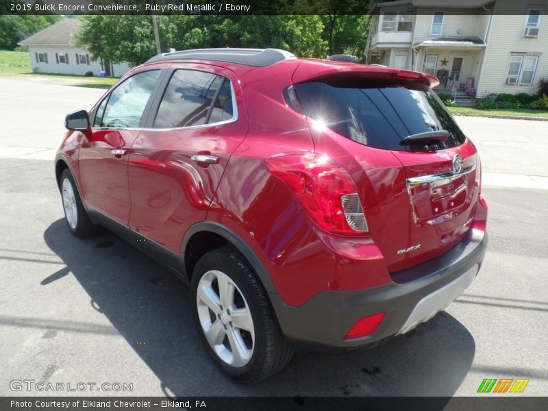 Ruby Red Metallic / Ebony 2015 Buick Encore Convenience