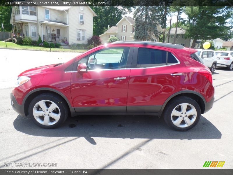 Ruby Red Metallic / Ebony 2015 Buick Encore Convenience