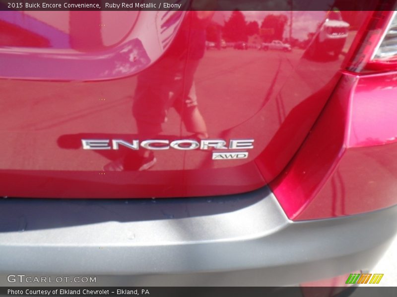 Ruby Red Metallic / Ebony 2015 Buick Encore Convenience