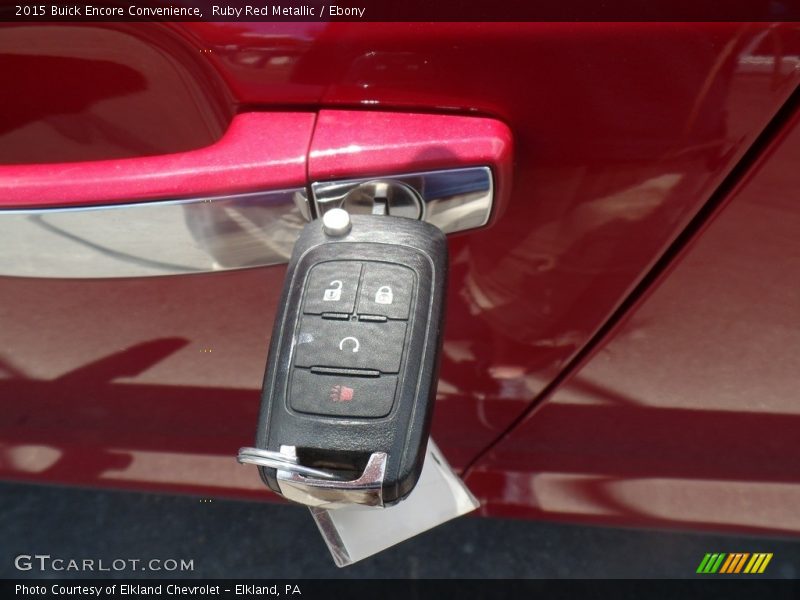 Ruby Red Metallic / Ebony 2015 Buick Encore Convenience