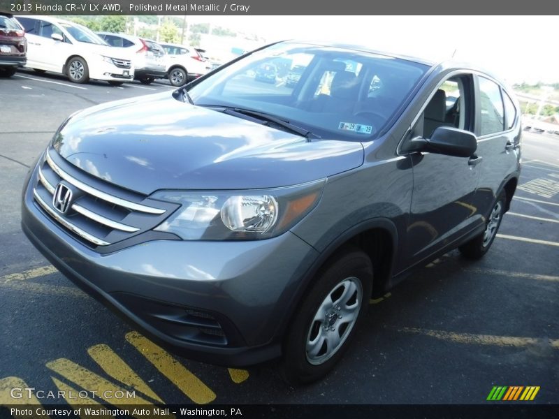 Polished Metal Metallic / Gray 2013 Honda CR-V LX AWD