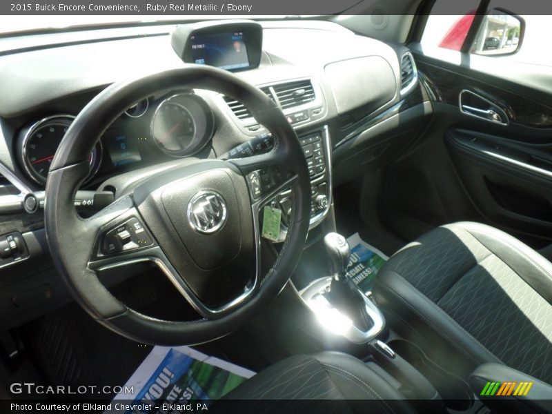 Ruby Red Metallic / Ebony 2015 Buick Encore Convenience