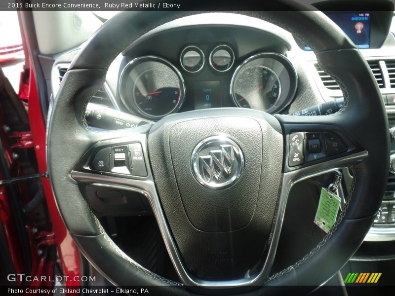 Ruby Red Metallic / Ebony 2015 Buick Encore Convenience