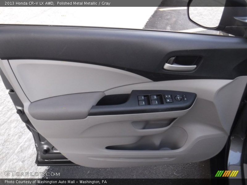 Polished Metal Metallic / Gray 2013 Honda CR-V LX AWD