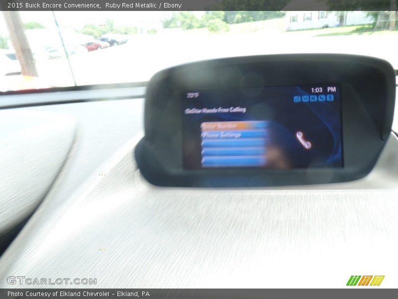 Ruby Red Metallic / Ebony 2015 Buick Encore Convenience
