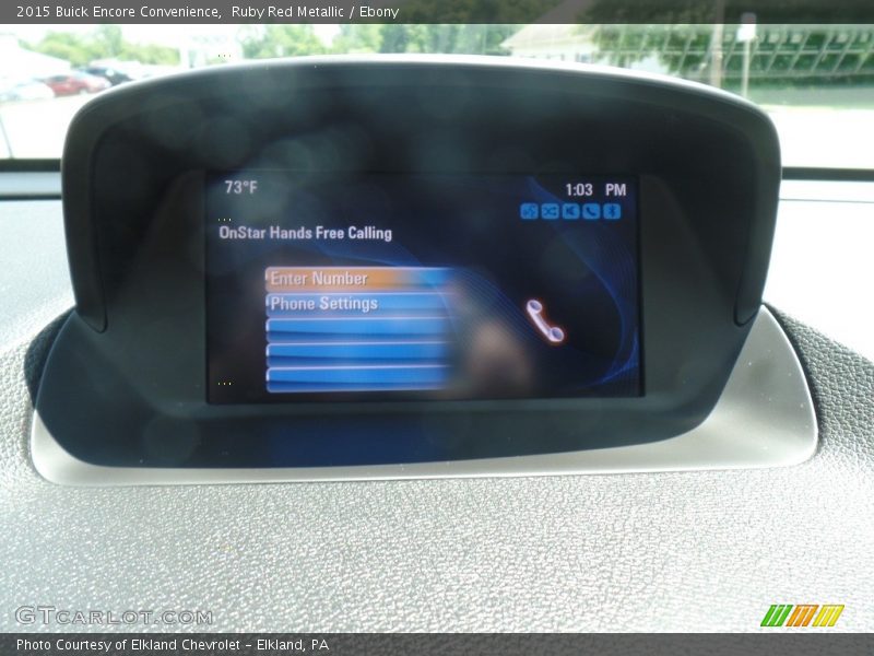 Ruby Red Metallic / Ebony 2015 Buick Encore Convenience