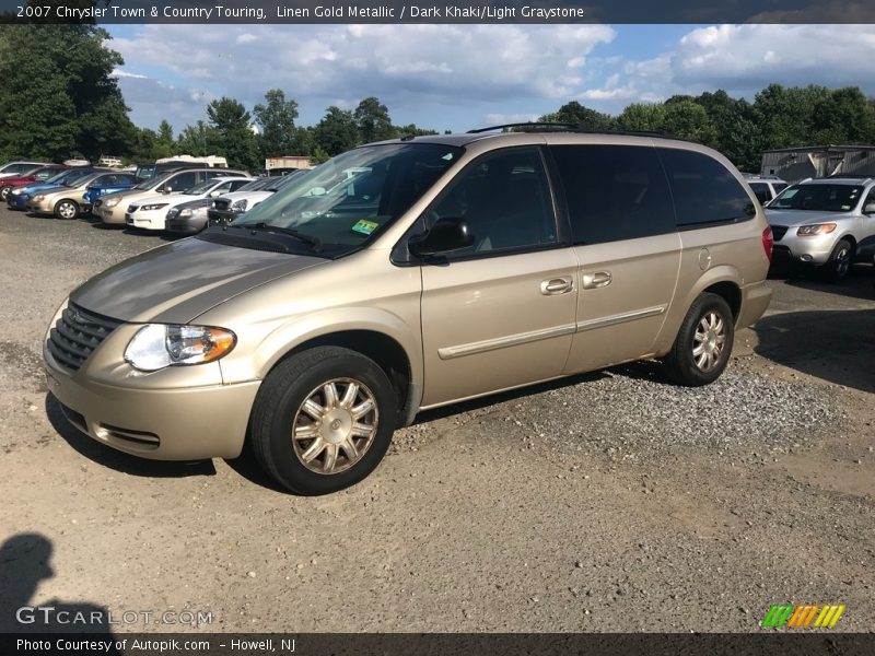 Linen Gold Metallic / Dark Khaki/Light Graystone 2007 Chrysler Town & Country Touring