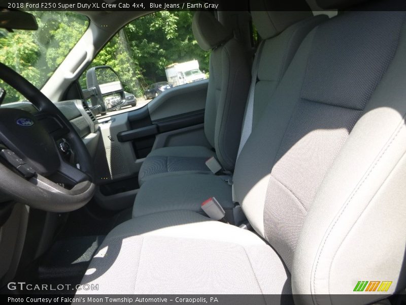 Blue Jeans / Earth Gray 2018 Ford F250 Super Duty XL Crew Cab 4x4
