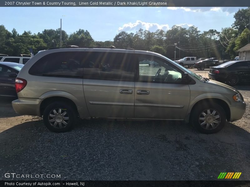 Linen Gold Metallic / Dark Khaki/Light Graystone 2007 Chrysler Town & Country Touring
