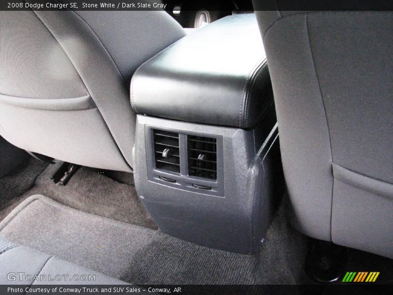 Stone White / Dark Slate Gray 2008 Dodge Charger SE