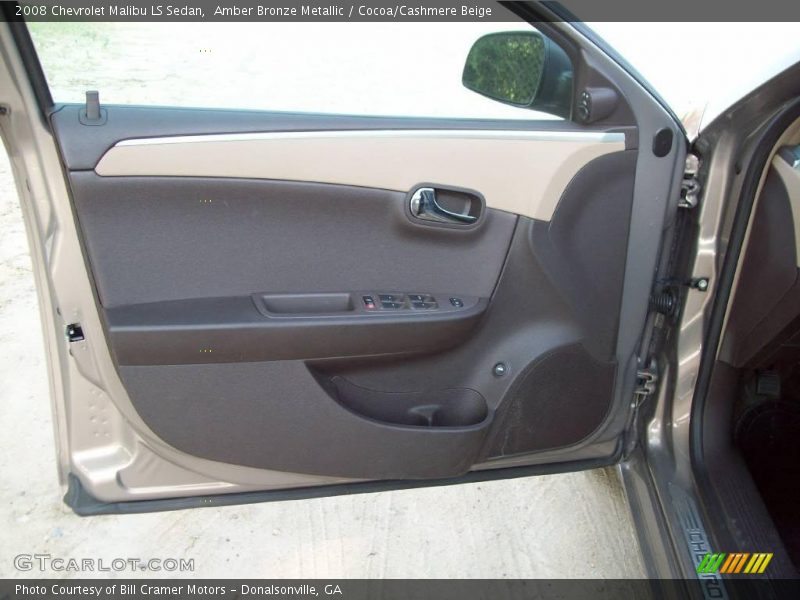 Amber Bronze Metallic / Cocoa/Cashmere Beige 2008 Chevrolet Malibu LS Sedan