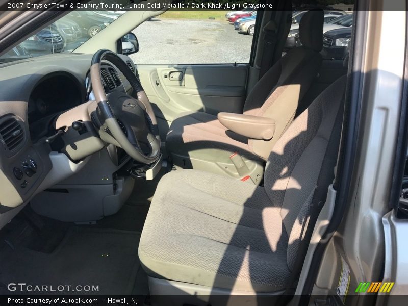 Linen Gold Metallic / Dark Khaki/Light Graystone 2007 Chrysler Town & Country Touring